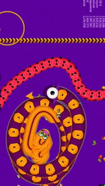 Worms Zone Magic Gameplay 🐍 #187 #shorts Xmood Roy смотреть онлайн