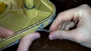 Легко удаляем старые  заклёпки