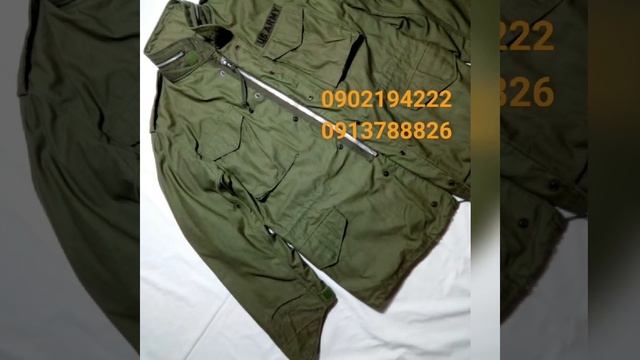M65 PHILAKET - FIELD - JACKET - ÁO PHIÊU MÀU XANH OLIU 196XX - 1971 смотреть онлайн
