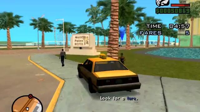 GTA SA underground 3 3 side mission vice city taxi смотреть онлайн