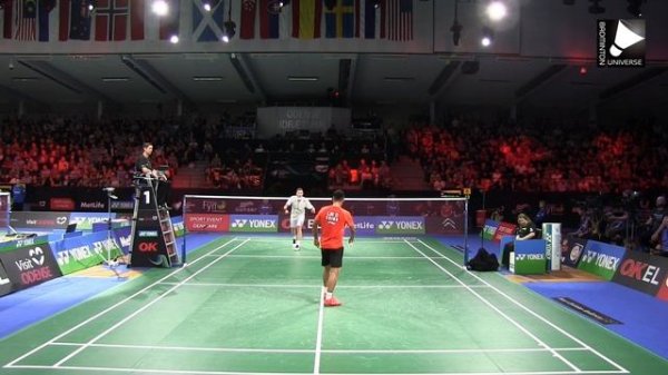 Lin Dan vs Viktor Axelsen - MS [Denmark Open 2015]