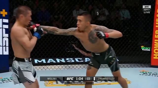 UFC Fight Night 207: Жалғас Жұмағұлов - Джефф Молина Толық Жекпе Жек! смотреть онлайн