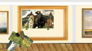 Развивающий мультик «Третьяковская Галерея» - В. Васнецов