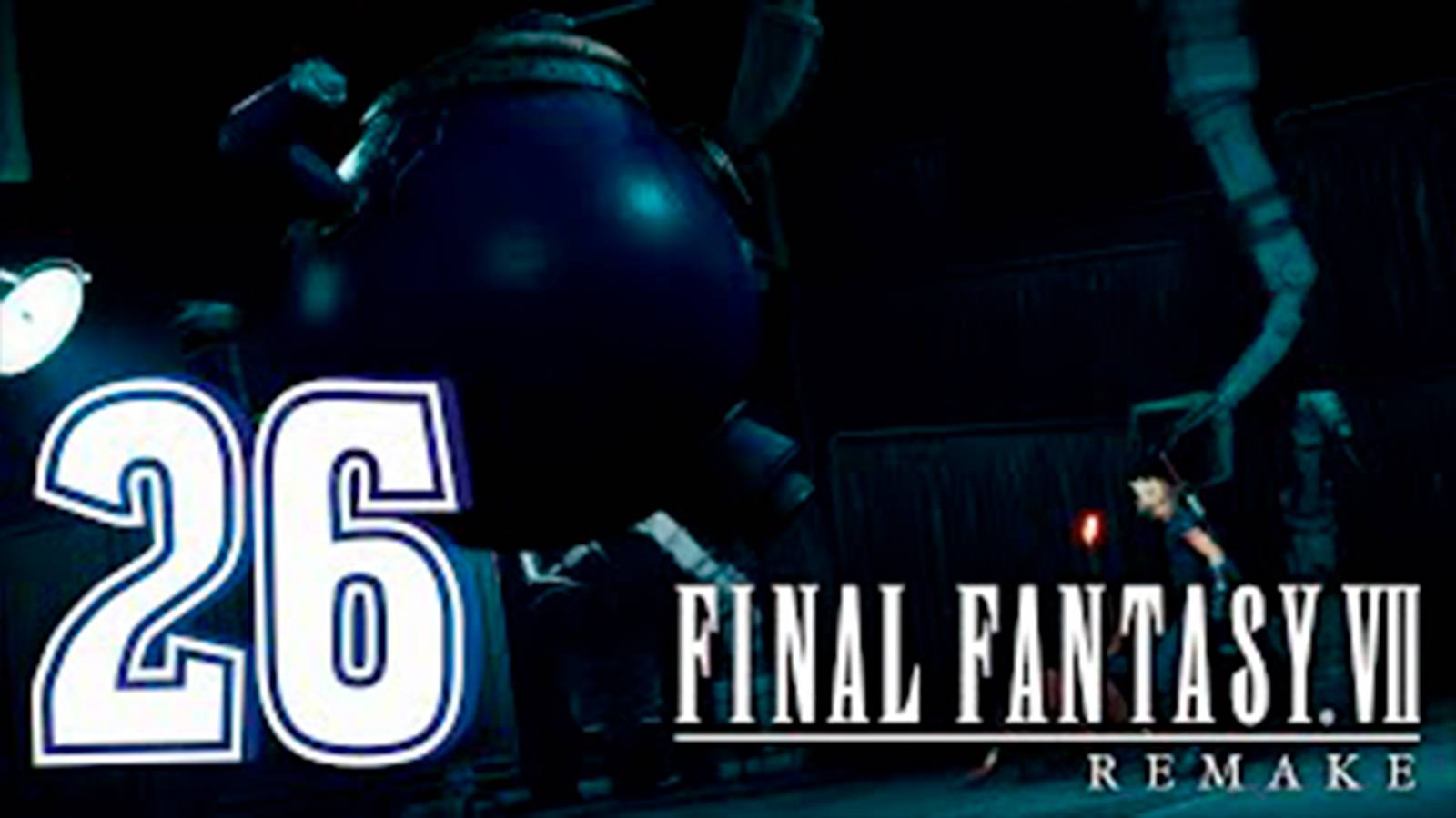 Прохождение FINAL FANTASY VII REMAKE. часть 26. Босс Brain Pod