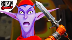 Я сделал ВОЛШЕБНЫЙ МЕЧ для ТЁМНОГО ЭЛЬФА! В виар игре Shopenkraft's Magic Goods!