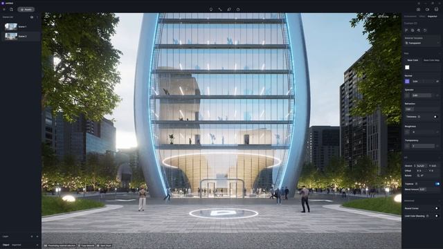 How to Create Best Glass Material in D5 Render | Archviz Tutorial смотреть онлайн