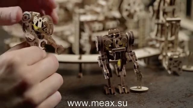 Фабрика роботов Robot Factory UGears