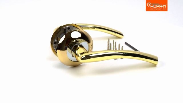 Ручка дверная 57 А Цвет Золото смотреть онлайн