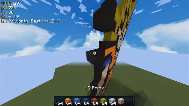 Construindo O Goku #1 Animes /Youtubers