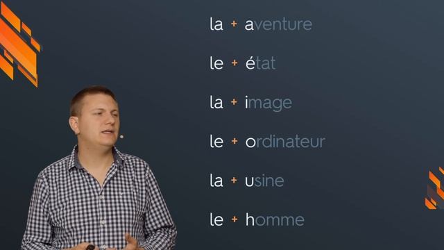L' - Élision de l'article défini - Grammaire française смотреть онлайн
