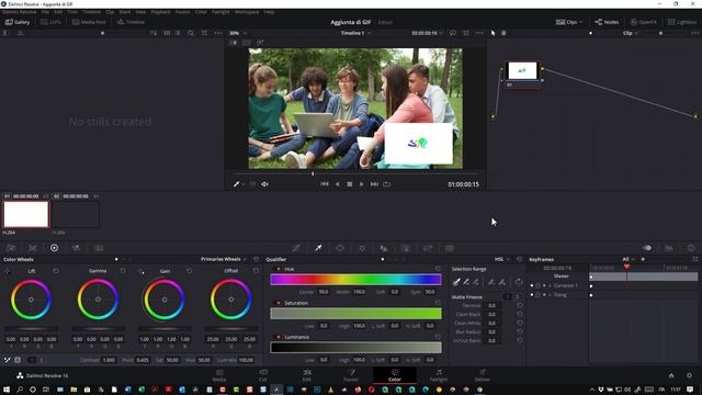 Come Mostrare Una GIF Animata E Trasparente Sopra I Video Con DaVinci Resolve