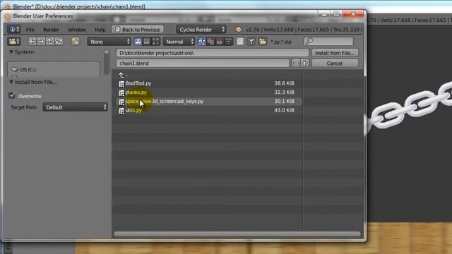 How To Enable Blender Screencast Keys