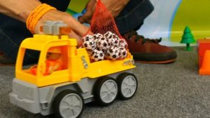 Мультфильм про машинки: Робокар Поли и грузовичок Дампу