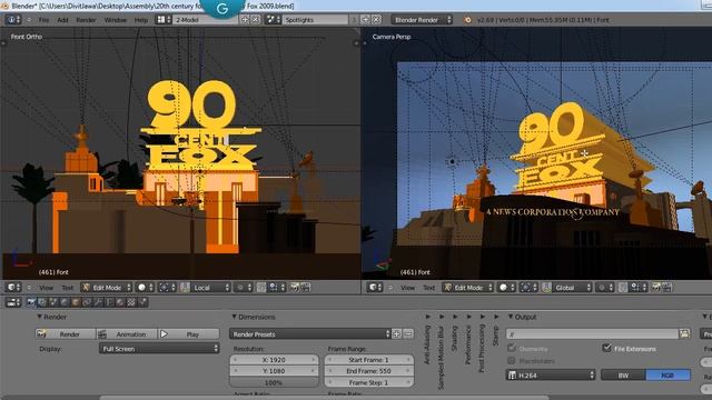 How to Make a Custom 20th Century Fox Intro смотреть онлайн