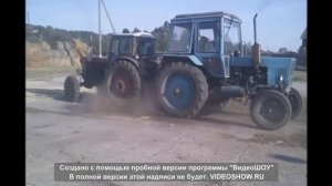 Перетягивание Т-40АМ против МТЗ. Часть 2 (Неожиданный исход)