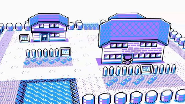 Fan Art Pokemon Yellow Pallet Town смотреть онлайн