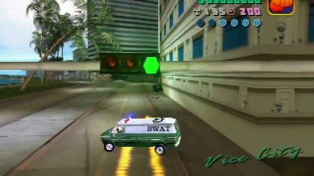 GTA Vice City w/ Back to the Future MOD. смотреть онлайн