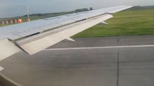 Взлёт из Толмачёво (Новосибирск) в Пулково (Санкт-Петербург) на Боинге 767-300 а/к Россия