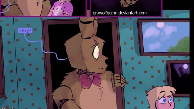 СПРИНГТРАП и ДЕЛИЯ. Лучший комикс. Видео-обзор. 3 Часть. Springtrap And Deliah.