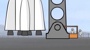 Мультфильм Конструктор для детей - Ракета- Большая Сборка