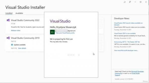 1.02 Installing Visual Studio Community