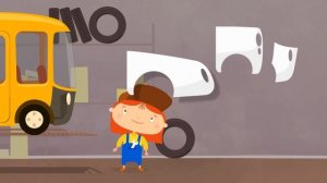 Мультики про машинки и ремонт машин - Доктор Машинкова и ее автосервис