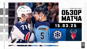 СИБИРЬ – ТОРПЕДО | Обзор матча Фонбет КХЛ сезон 2024/2025 | 15.03.2025