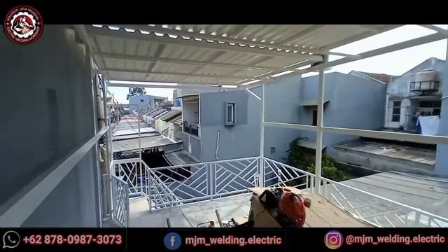 Model Mezzanine | Kanopi Sleding @mjmweldingelectric7376 #bengkellas смотреть онлайн