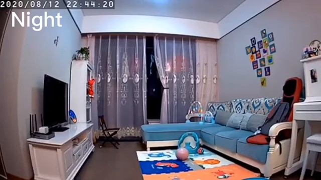 COC-LS001A & COC-LS001B Footage Video Of Day And Night 365 Days Ultra Long Standby WiFi IP Camera