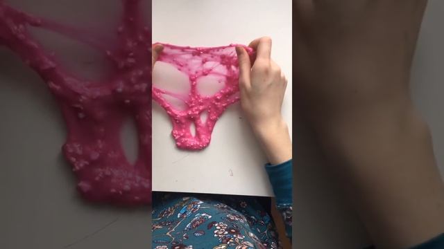 Слайм с пенопластовыми шариками! смотреть онлайн
