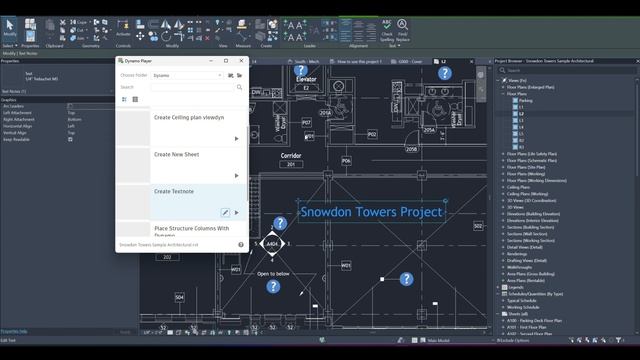 Create Text in Revit with Dynamo смотреть онлайн
