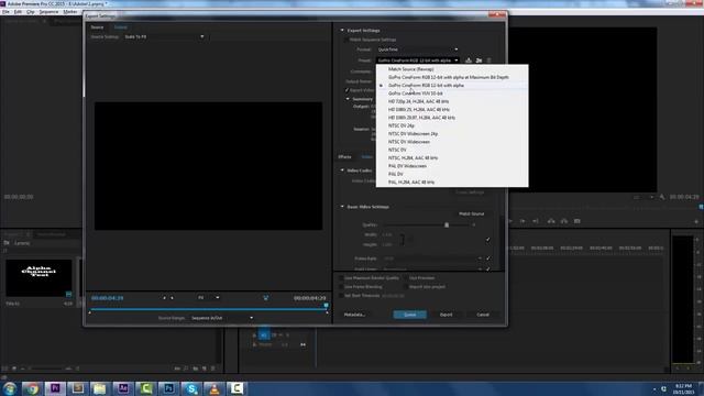 How to Render Alpha Channel - Adobe Premiere Pro CC смотреть онлайн