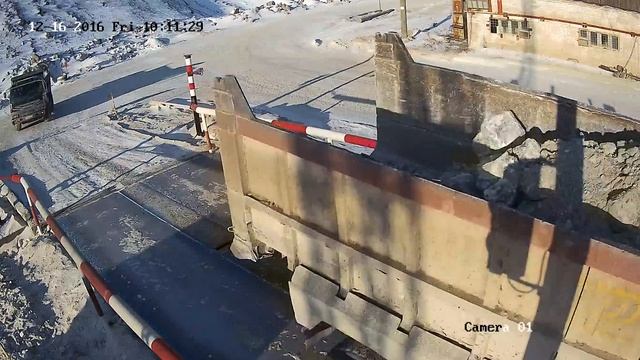 Автоматическое взвешивание на карьерных весах смотреть онлайн