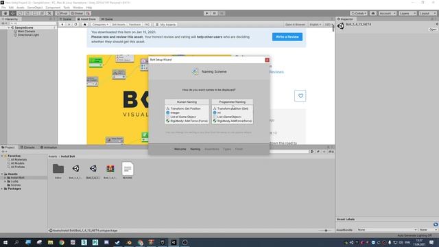 Как установить и проверить Bolt в Unity смотреть онлайн
