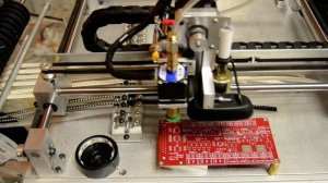 OpenPNP. Juki nozzle 503, установка SMD резисторов 0603 размера.