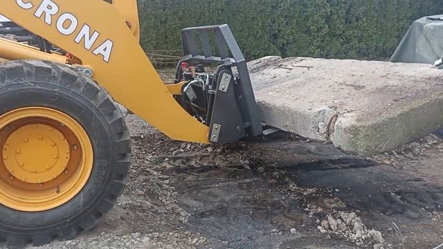 kolový nakladač CR20, CRONA 2t, 2000 kg nosnost, wheel loader 5000 kg hmotnost смотреть онлайн