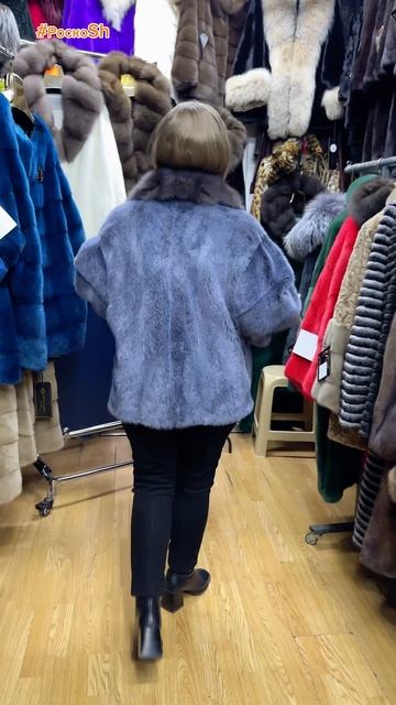 Шубы нового красивого джинсового цвета смотреть онлайн