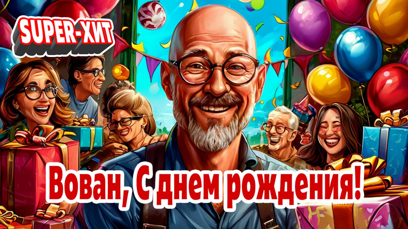 Вован, с днем рождения! (песня на заказ, музыкальный апельсин) смотреть онлайн