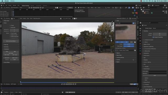 Blender 3.0 for Production - 2D & 3D Tracking Workflow - 08 Fundamentals of 3D Camera Tracking смотреть онлайн