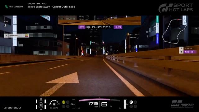 GT Sport Hot Lap // Online Time Trial B (27.02.20-12.03.20) // Tokyo Expressway Central Outer Loop смотреть онлайн