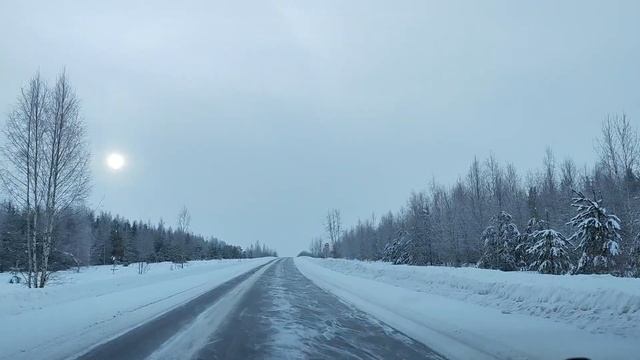 Зимняя трасса Йошкар-Ола-Сернур 2023 смотреть онлайн