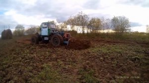 Самодельный трактор из шишиги