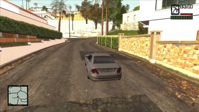 GTA San Andreas - GTA VxIV2SA Beta 3 - GTA V Maps - Gameplay