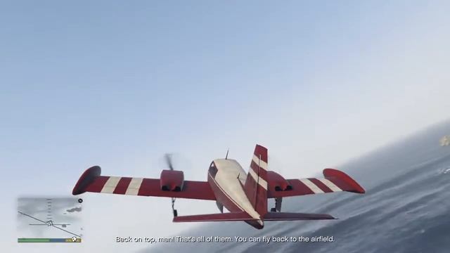Grand Theft Auto V Cuban 800 Bomb Plane Mission