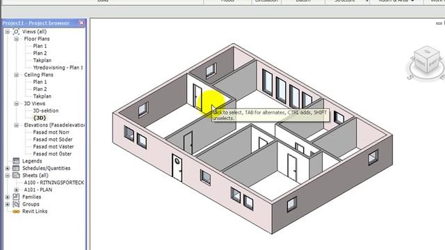 Revit Architecture 2010 Introduktion.avi