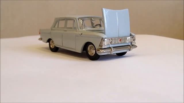 Модель автомобиля Москвич 408 Артикульный. Сделано в СССР