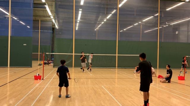 Kids double play badminton vs high school смотреть онлайн