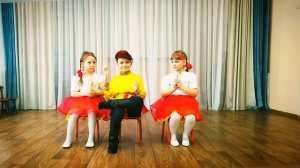 Игра на ложках. Детский сад. Возраст 5-6 лет.