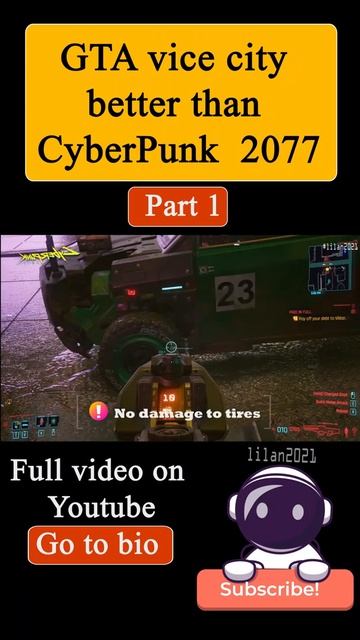 Why GTA Vice city better than Cyberpunk 2077 part 1 смотреть онлайн