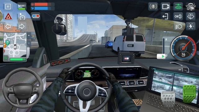 Mercedes SUV Polis Arabası - POLİCE SİM 2022 - Android Gameplay смотреть онлайн